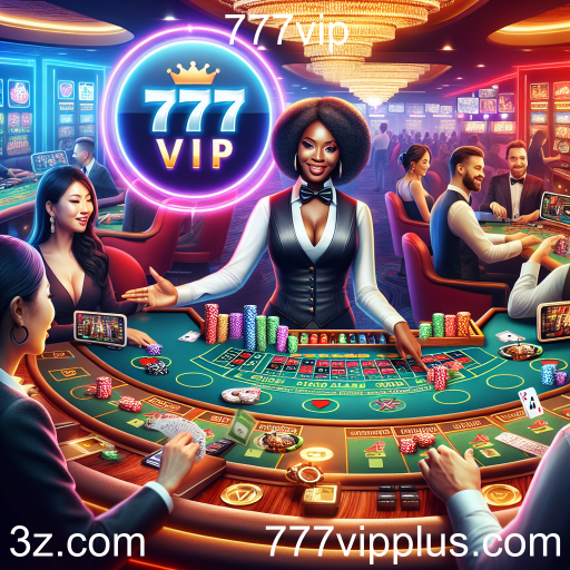 Experiência Imersiva no Cassino Ao Vivo do 777vip